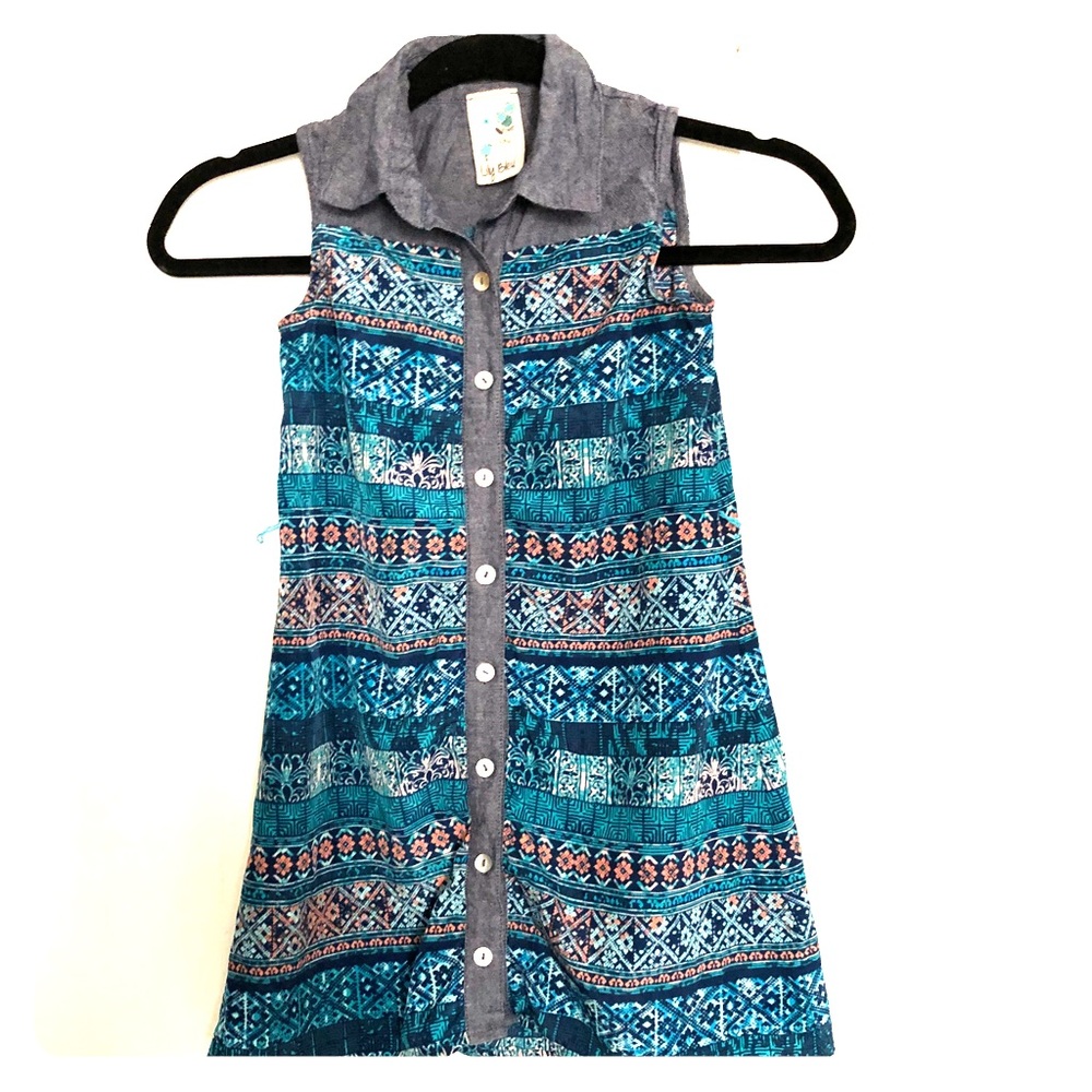 7 JR Sleeveless Top